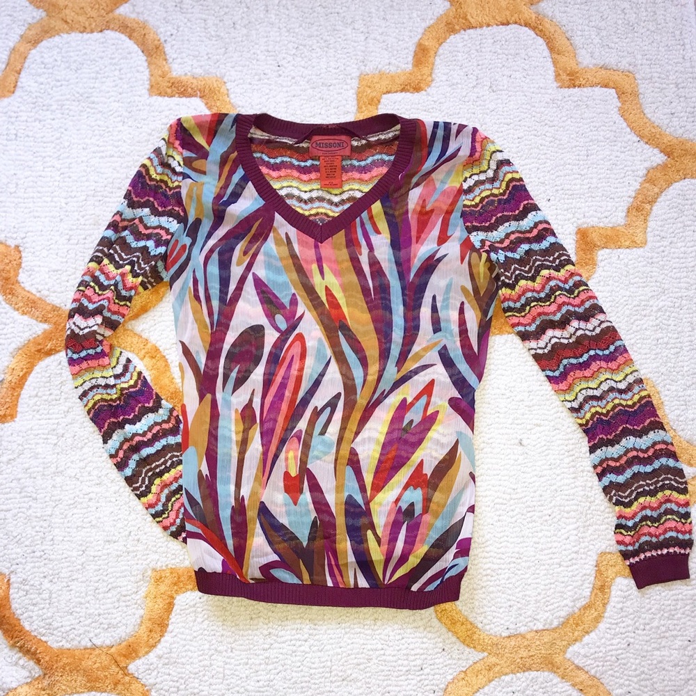 Missoni For Target Multicolored Top